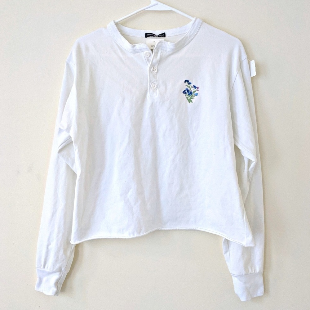 Brandy Melville/ John Galt Forget Me Not Shirt